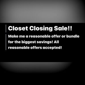 Closing my closet!